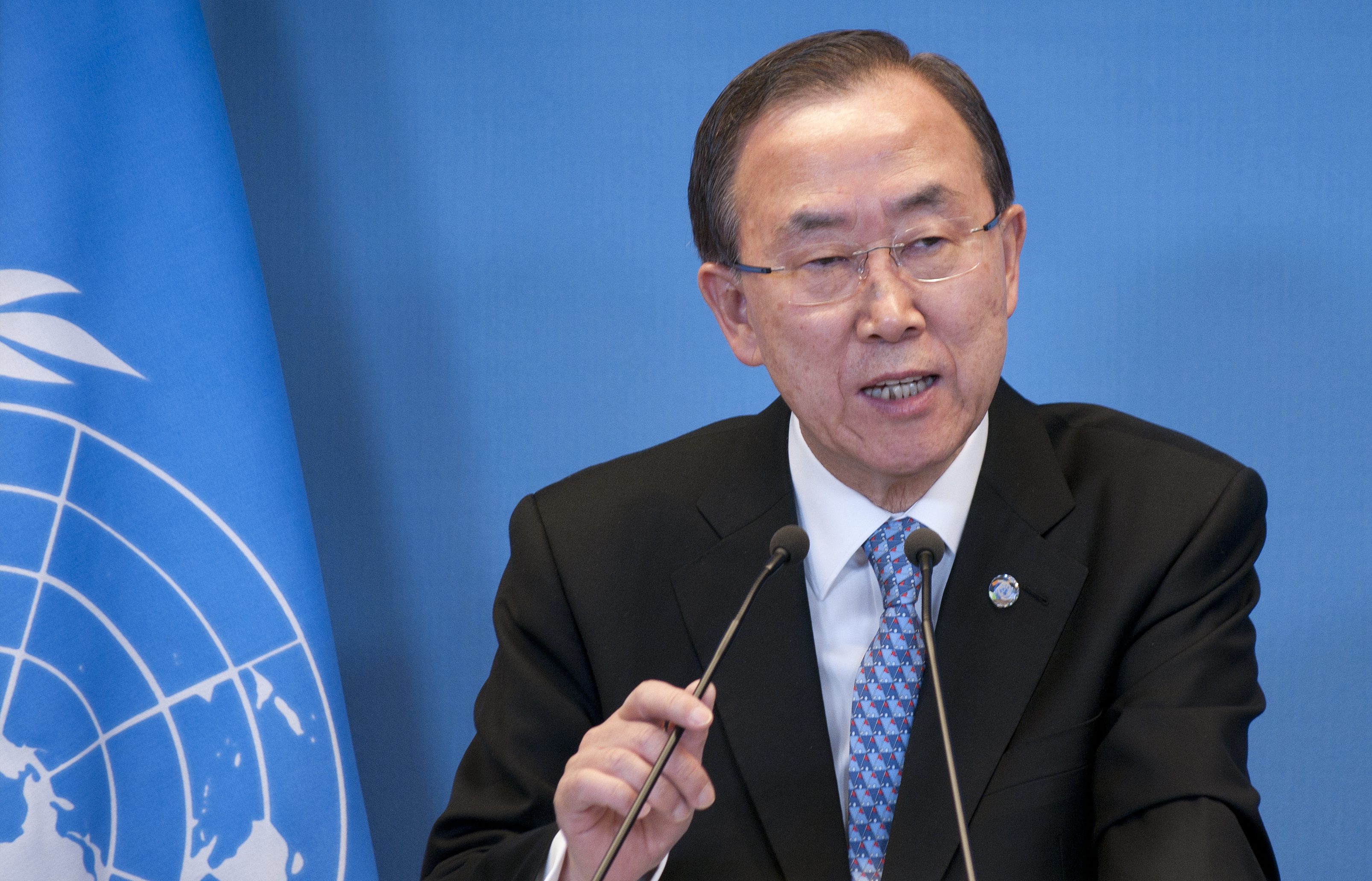 Der Generalsekretär der Vereinten Nationen, Ban Ki-moon, setzt sich für die Menschenrechte auch von Inter* ein!