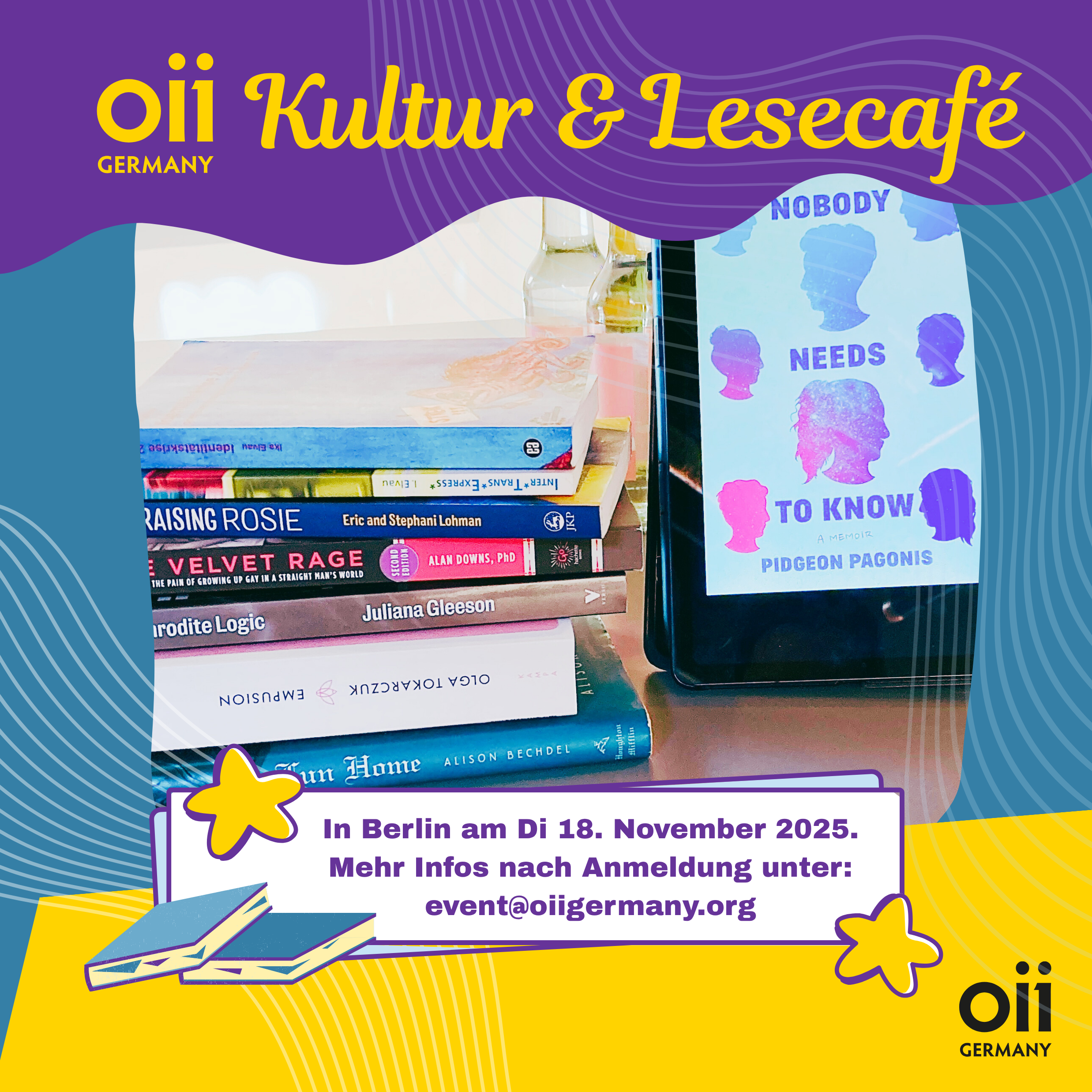 Kultur & Lesecafé im November