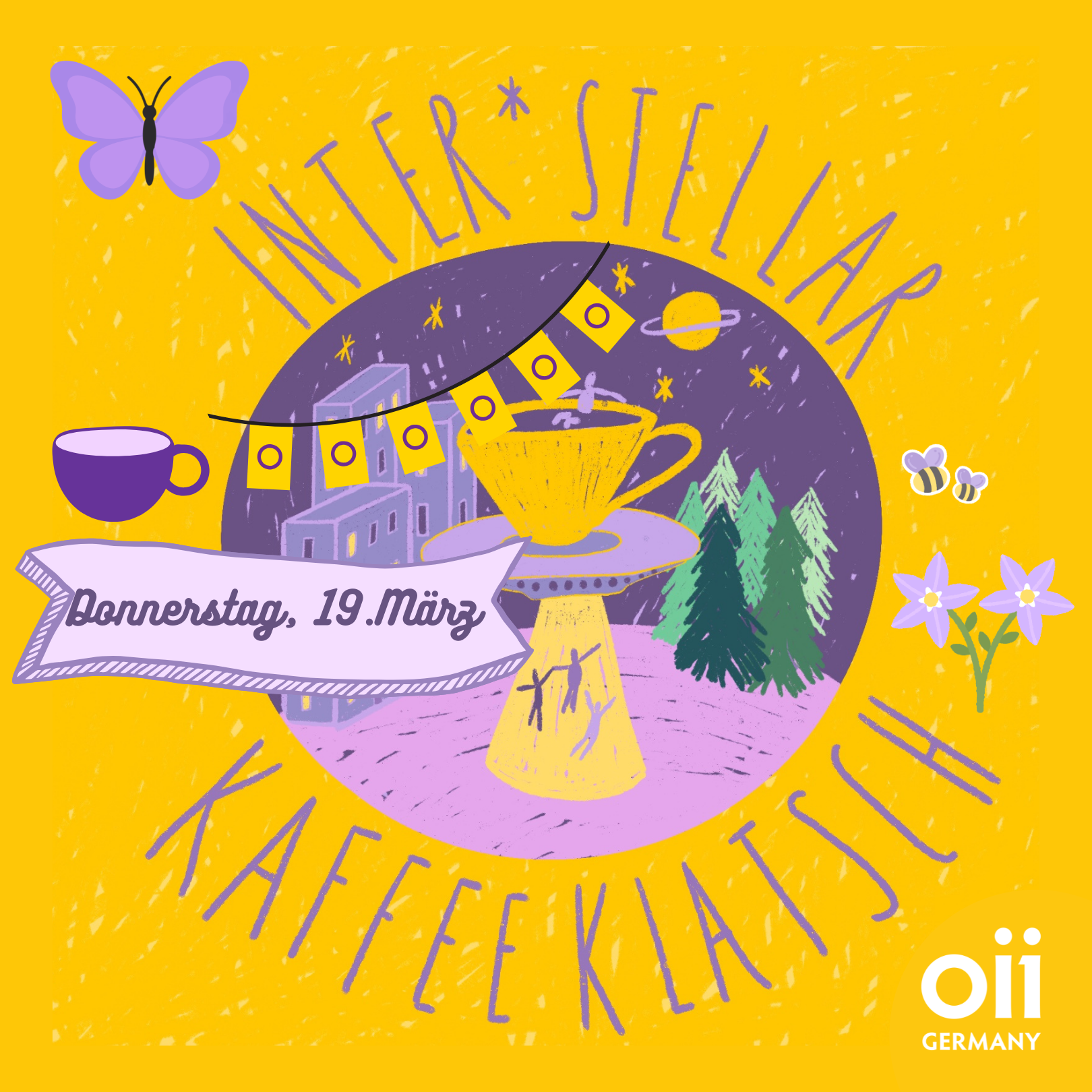 Inter*Stellar Kaffeeklatsch im März 2026